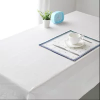 Все-из хлопка белая hotel tablecloth европейский стиль однотонная скатерть высокая-end кафе западный ресторан ткань Nantongtong производитель