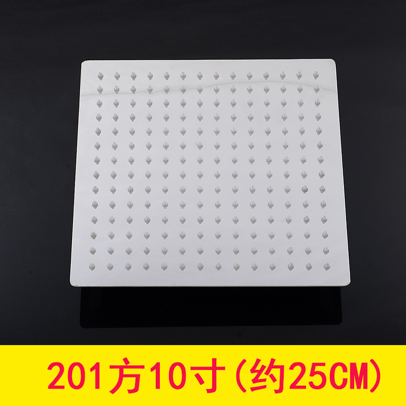 Directo de fábrica 304 boquilla de ducha de pulverización superior de acero inoxidable traje de ducha accesorios cabeza de ducha boquilla de ducha de lluvia