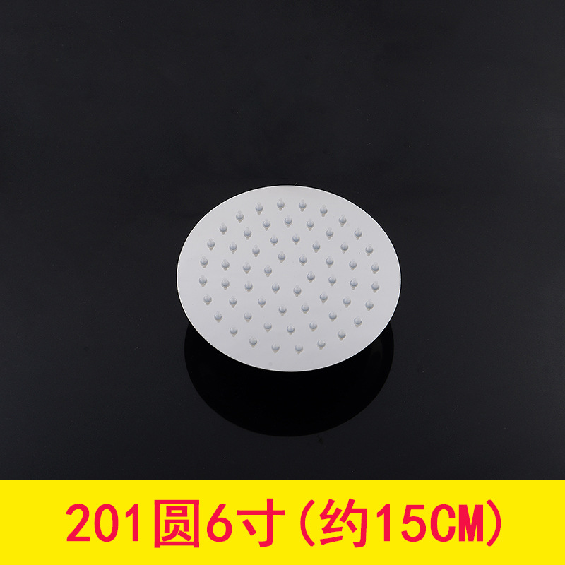 Directo de fábrica 304 boquilla de ducha de pulverización superior de acero inoxidable traje de ducha accesorios cabeza de ducha boquilla de ducha de lluvia