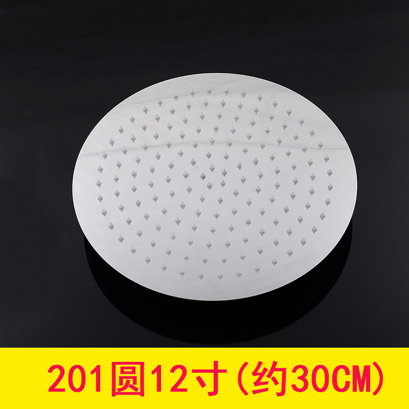 Directo de fábrica 304 boquilla de ducha de pulverización superior de acero inoxidable traje de ducha accesorios cabeza de ducha boquilla de ducha de lluvia