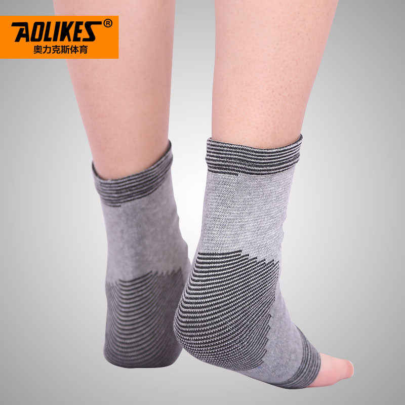 Ciclismo algodón cálido de cuatro lados elástico transpirable 666 protección del tobillo baloncesto fútbol bádminton deportes equipo de protección al por mayor en stock