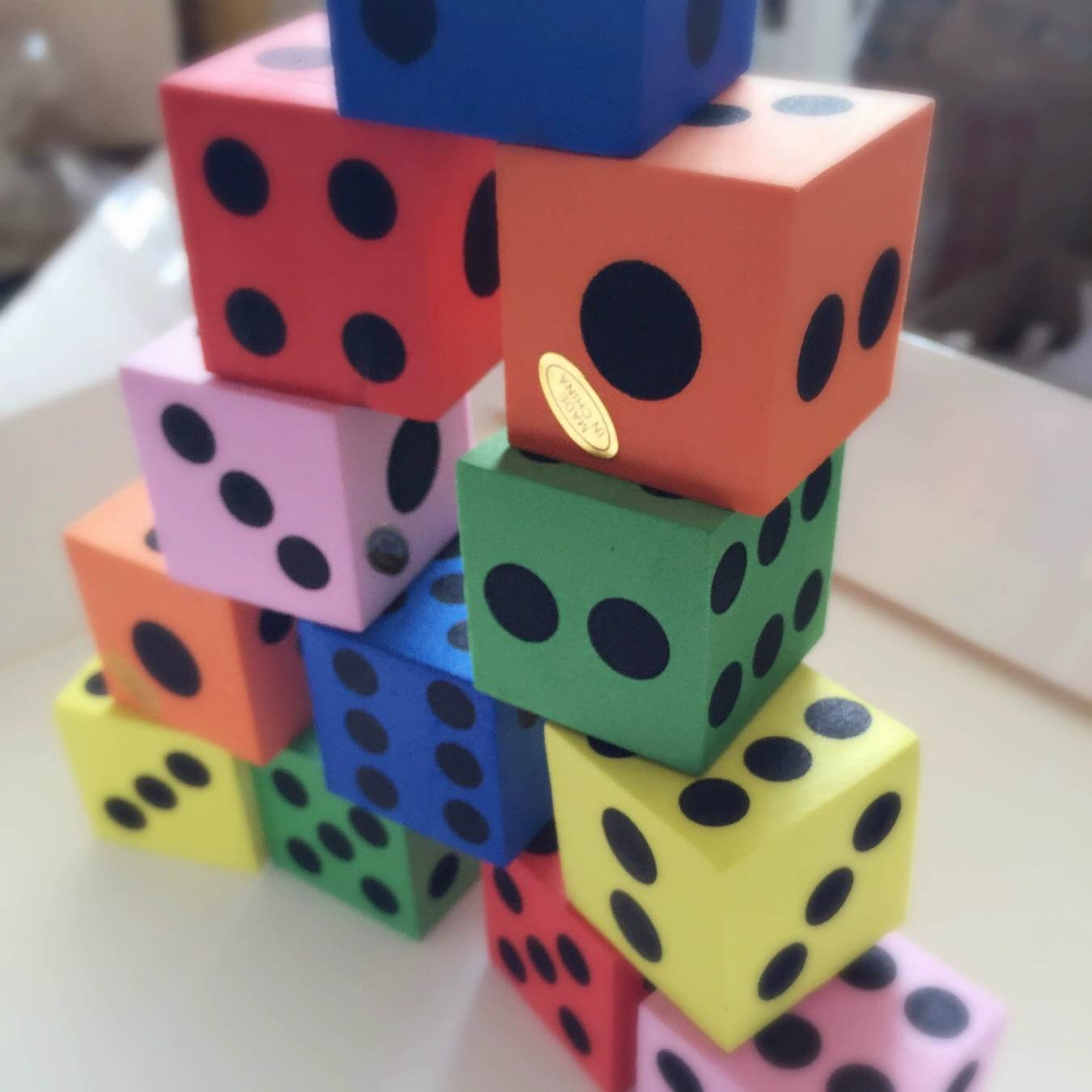 Милая игрушка, кость, настольная игра из пенки, ЮжнаяKорея, креативный подарок
