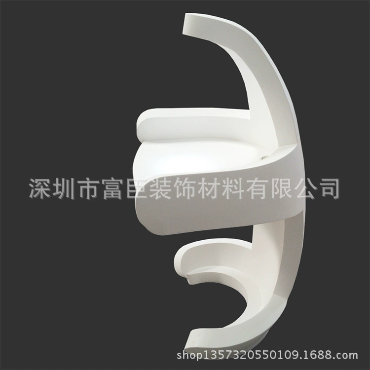 Платформа из искусственного камня на заказ специальной формы из искусственного камня обработка искусственного камня особой формы из искусственного камня Справочный стол Информационный стол