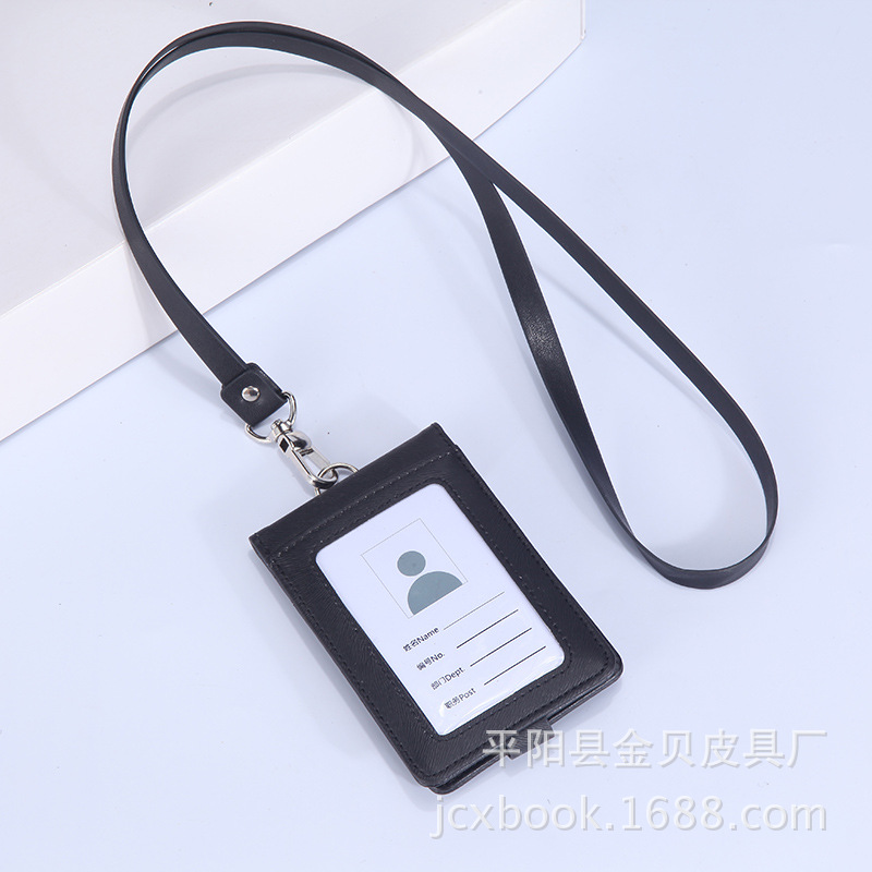 Juego de tarjetas Juego de identificación multifunción Permiso de trabajo Tarjeta de identificación de cuero Carpeta de identificación Tarjeta bancaria Juego de tarjeta de autobús