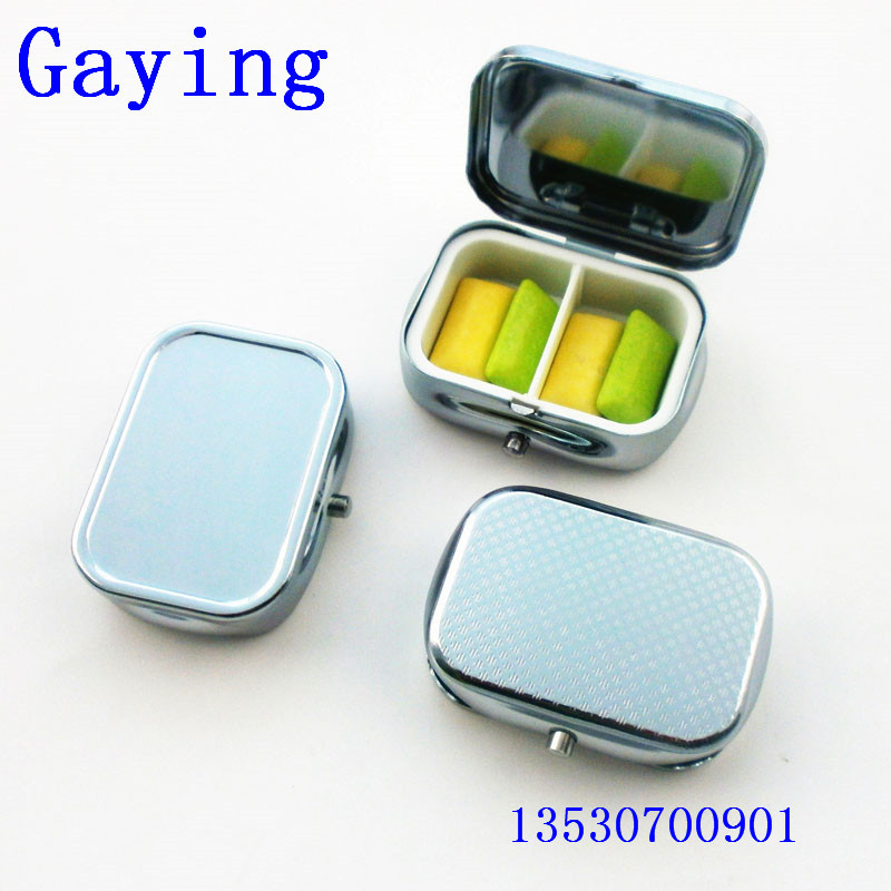 金属药盒 收纳颜料盒 便携式 旅游收纳针线盒整理盒  优惠批发