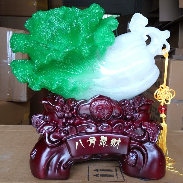 [八方聚财绿色小号28*20*29cm]