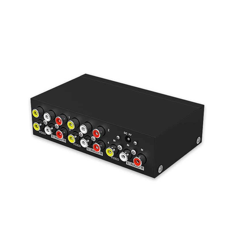 Matuo MT-104AV 4-портовый AV-расширитель распределитель 1 к 4 видеоаудио ответвления, частотный устройством 1.4-канальное