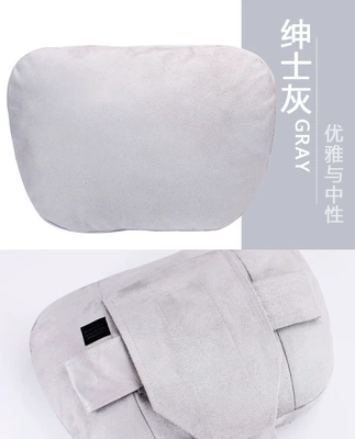 Series Car Headrest Four Seasons | Headrest - gentleman-gray-headrest