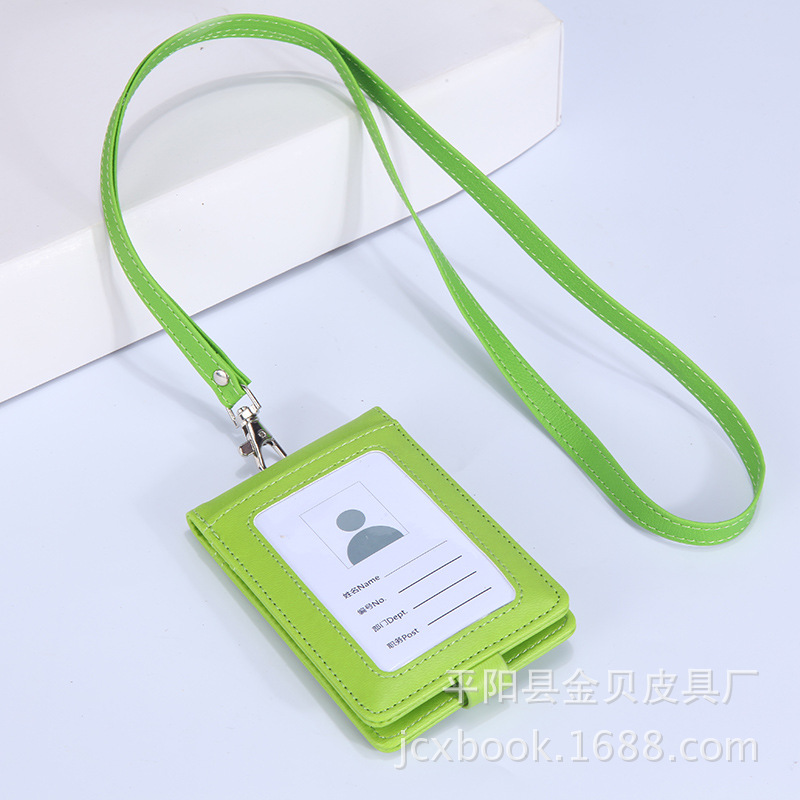 Juego de tarjetas Juego de identificación multifunción Permiso de trabajo Tarjeta de identificación de cuero Carpeta de identificación Tarjeta bancaria Juego de tarjeta de autobús