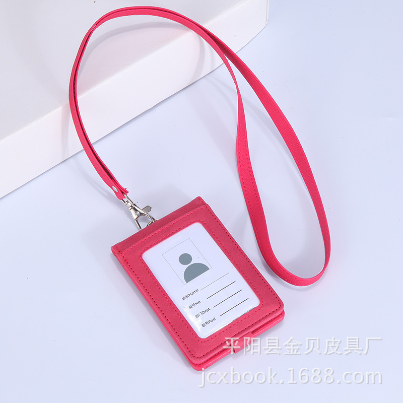 Juego de tarjetas Juego de identificación multifunción Permiso de trabajo Tarjeta de identificación de cuero Carpeta de identificación Tarjeta bancaria Juego de tarjeta de autobús