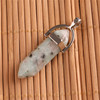 Quartz, organic agate crystal, bullet, necklace, pendant, wholesale