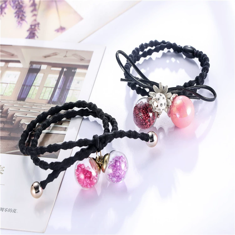 Новая головная верёвка корейская версия female diamond diamond hair, верёвка для волос, резинка для волос 2 юаня товары оптом