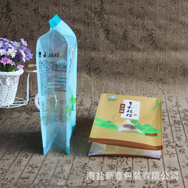 自立四边封食品包装袋订购彩印  宠物食品饲料四边封塑料复合袋