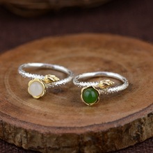 ��¹�� S925�y���y僽�С���_�ڽ��� Ů�r���y�Ƕ�������ʯ��ָ