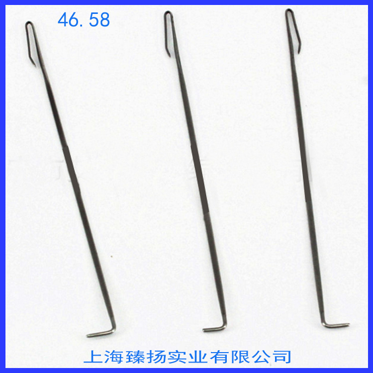 批发高品质弹簧穿纱针44.58织布机织针 经编机机配件可生产