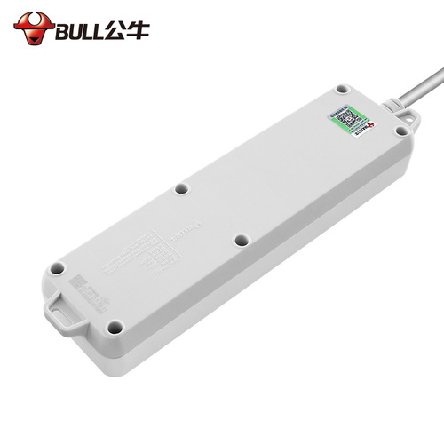 BULL New National Standard Socket Power Strip Cord Adapter Converter Plug Switch with Cord Multi-Outlet BULL Plug with Cord