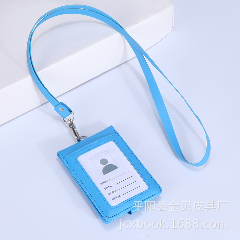 Juego de tarjetas Juego de identificación multifunción Permiso de trabajo Tarjeta de identificación de cuero Carpeta de identificación Tarjeta bancaria Juego de tarjeta de autobús