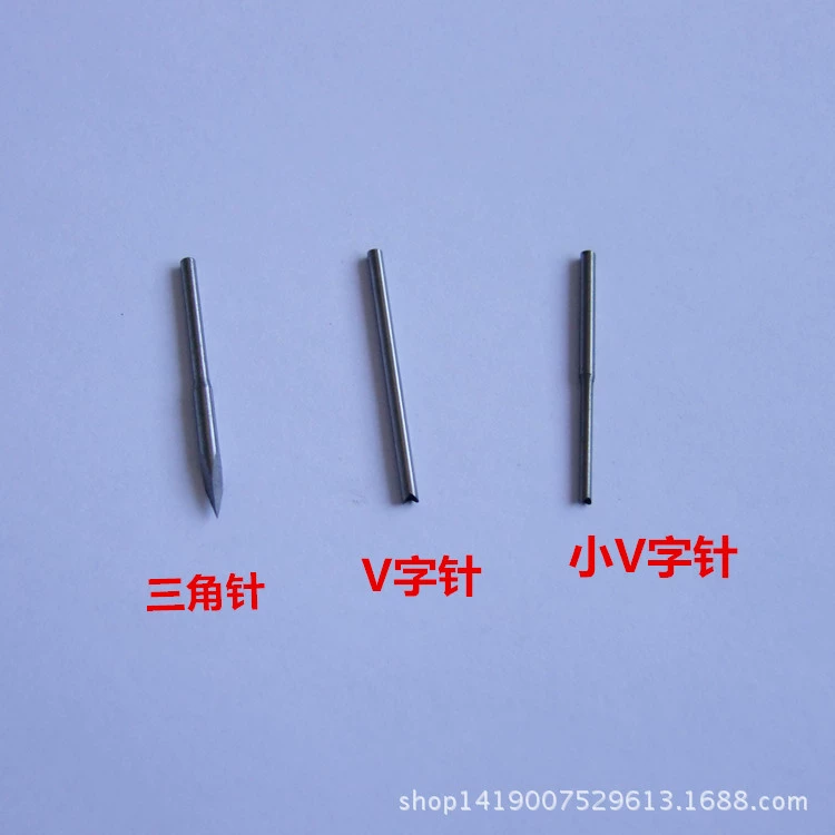 Аксессуары для компьютерных вышивальных машин, иглы для резьбы, треугольные иглы для резьбы, V-образные иглы для резьбы