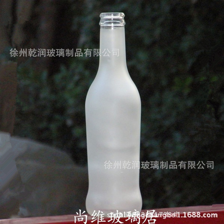 鸡尾酒瓶 出口俄罗斯朗姆酒空瓶275ml 蒙砂酒瓶 酒吧专用批发