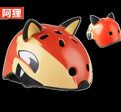 Casco de seguridad para niños CORSA cool kidsren's animal cartoon cross-border casco de bicicleta patinaje sobre ruedas balance kart.