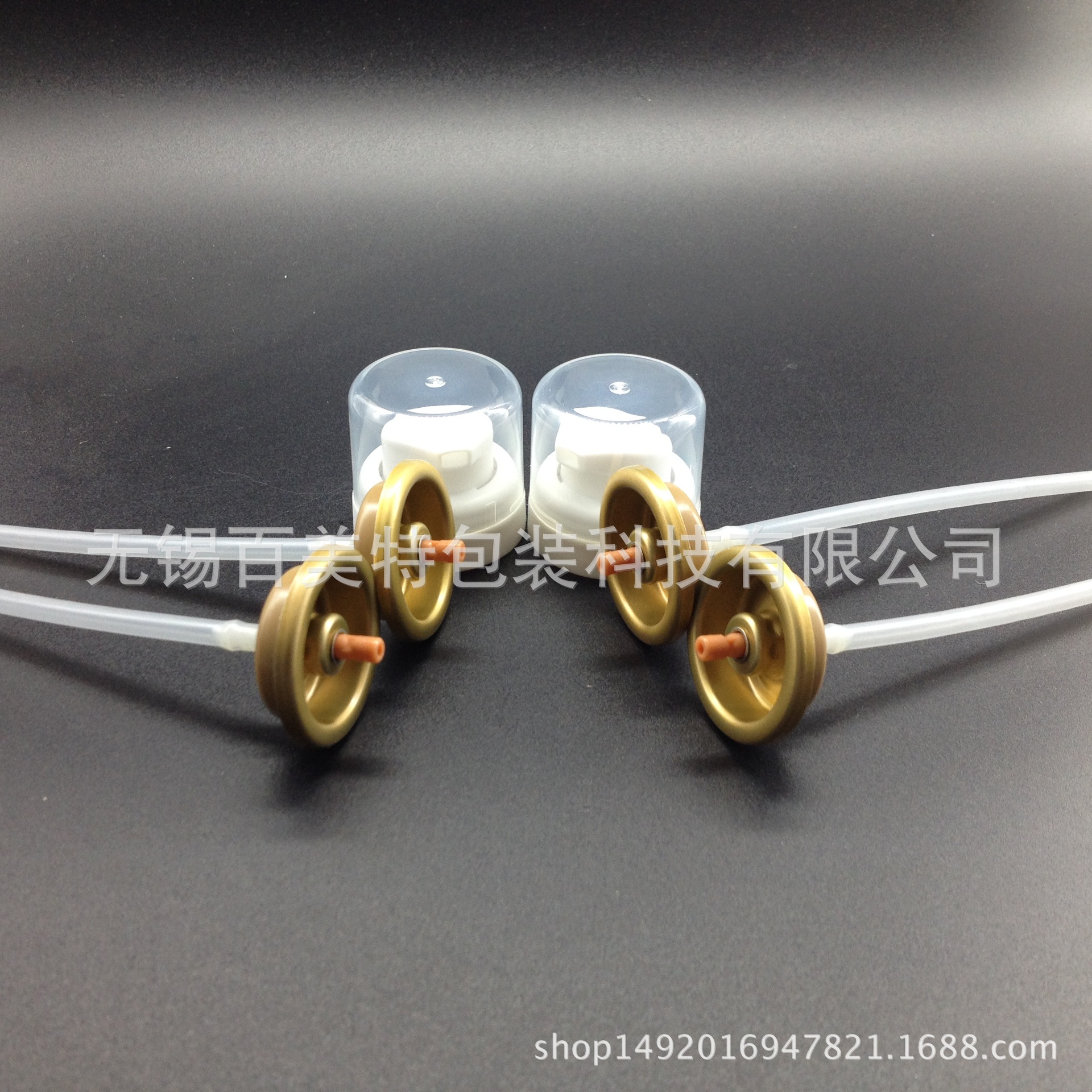 气雾罐喷头 小白盖 连体盖喷头阀门现货 现货150ml铝瓶 气雾罐