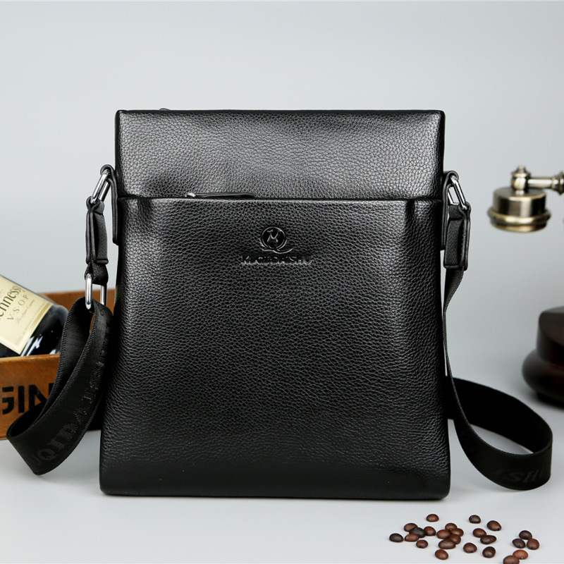 Кенгуру, мужская сумка через плечо, сумка на одно плечо для отдыха, из натуральной кожи