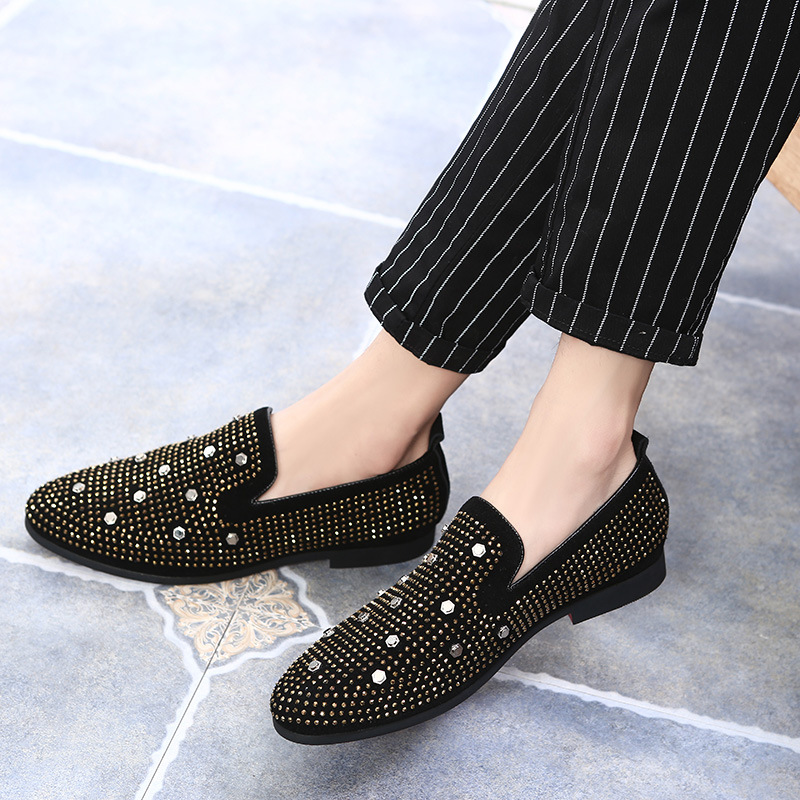 Fußballwettbewerb, Schönheit, Mode, Nachtclub, koreanische Version, lässiger Strass, personalisierte Schuhe, Friseur,_voghion.com