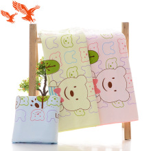 超细纤维卡通可爱印花洗脸毛巾吸水速干擦头童巾儿童小毛巾批发