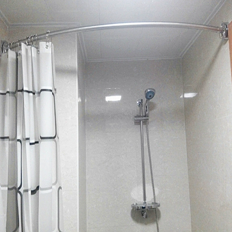 Fidia для Amazon AliExpress 304 материал утолщенная нержавеющая сталь Изогнутая телескопическая душевая штанга