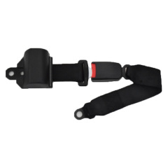 Automotive forklift automatic retractable two-point extendable safety belt universal two-point self-locking safety belt