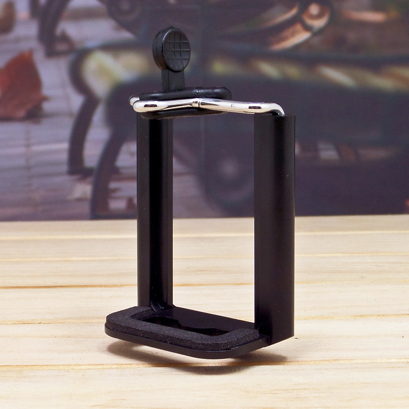 厂家直销自拍杆夹子手机自拍夹子万能手机夹子三脚架夹子