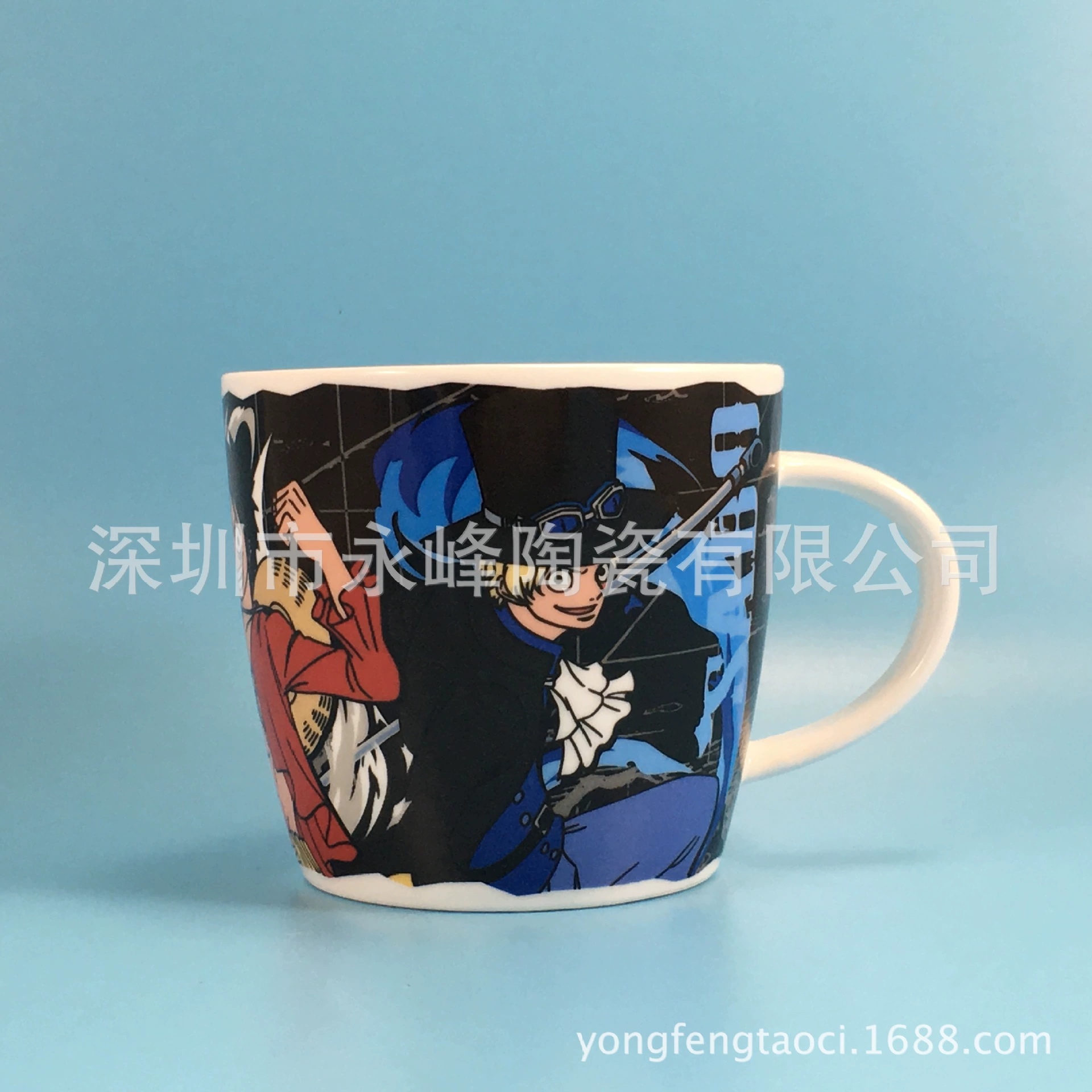 Large capacity styling cup mug coffee cup children cartoon ceramic cup cartoon cup water cup milk cup cup