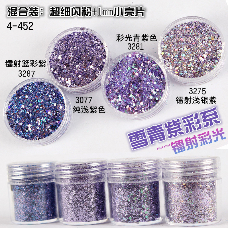 Nail Art Gradient Set Laser Silver Diamond Glitter Sequins Saffin 123mm Mixed Nail Polish Jewelry Nail Art Gradient Set Laser Silver Diamond Glitter Sequins Saffin 123mm Mixed Nail Polish Jewelry