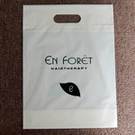 印刷服装店手提袋PE饰品手挽购物袋双层加固衣服塑料袋可定制LOGO