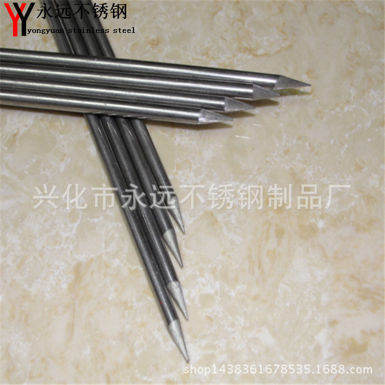 厂家专业生产  除尘不锈钢针  品质304 201 烧烤不锈钢签子