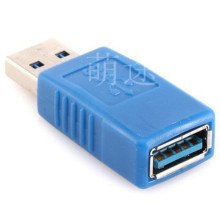 USB3.0公转母转换头 A/F USB转接头 3.0转换头A公对A母延长线3.0