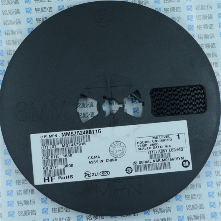 MMSZ5248BT1G齐纳稳压二极管SOD123【实物拍摄】芯片丝印J3现货