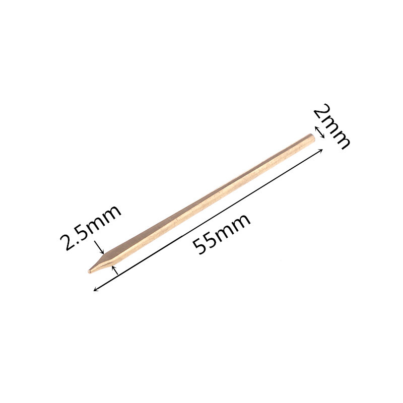 Venta al por mayor cuerda de cuero aguja de coser mano DIY arte de cuero cuerda de cuero aguja de hilo de cuero latón cabeza plana aguja de hilo de cuero