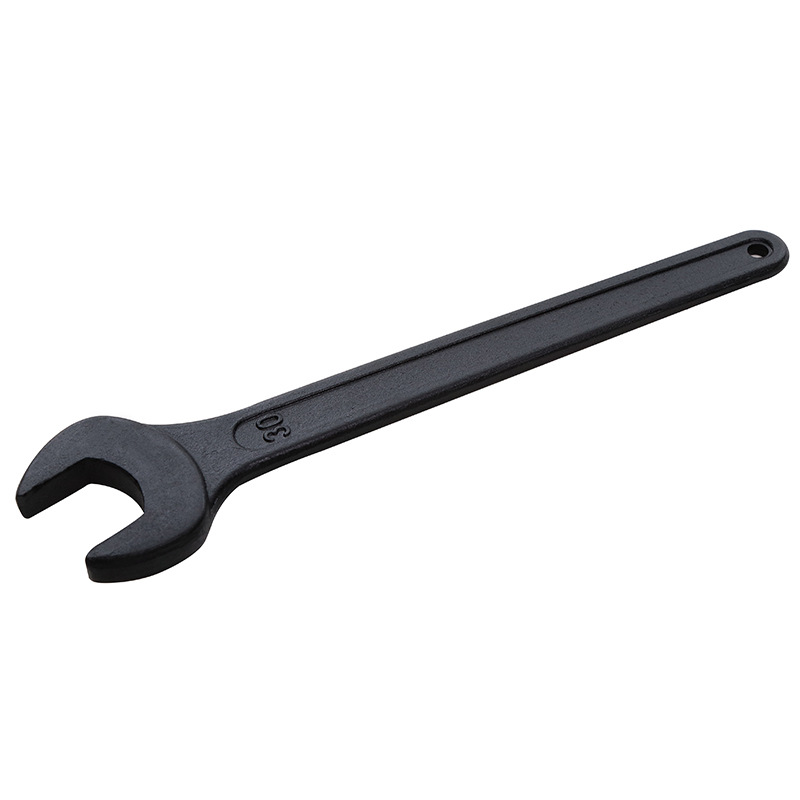 Ventas directas de fábrica ventas profesionales negro llave abierta de una sola cabeza llave sólida de una sola cabeza