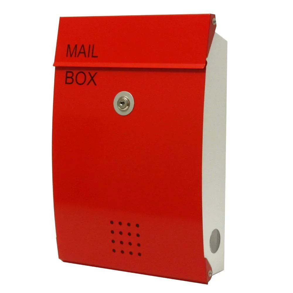 Настенный почтовый ящик для дома, металлический почтовый ящик для предложений и жалоб с замком, креативный металлический почтовый ящик для международной пересылки.