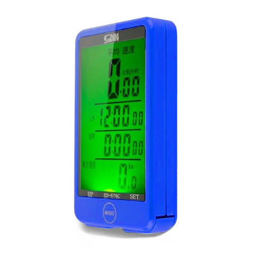 sunding Shuntong 576C wireless touch large screen Chinese bicycle computer English odometer