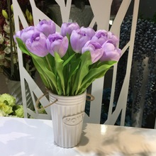 仿真花 郁金香 新款 工厂批发 淘宝一件代发货 绢花 新娘手捧花