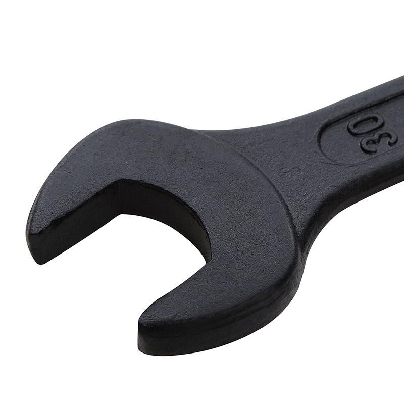 Ventas directas de fábrica ventas profesionales negro llave abierta de una sola cabeza llave sólida de una sola cabeza