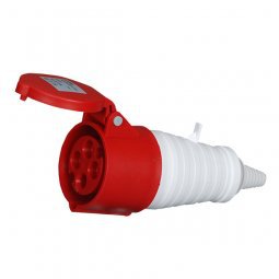 启星经济型产品QX.214L  4芯16A IP44工业连接器