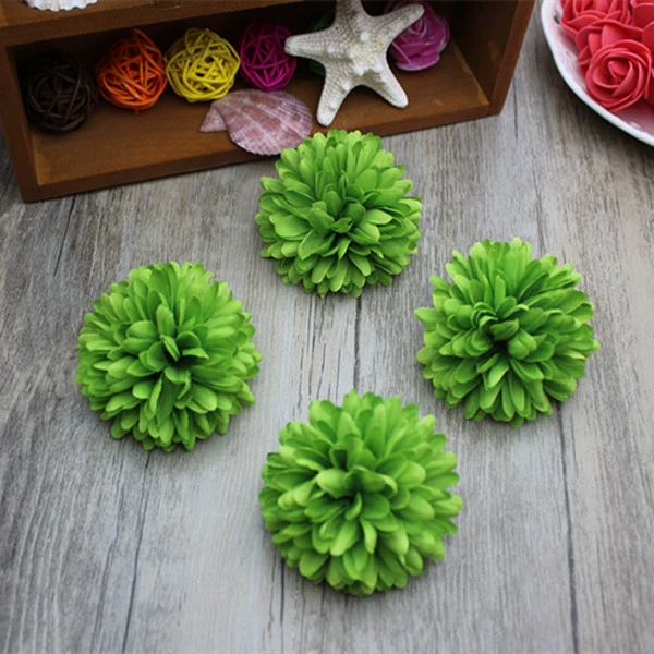 Realistic hat, decorative flowers, diameter 6.5mm, 6.5cm