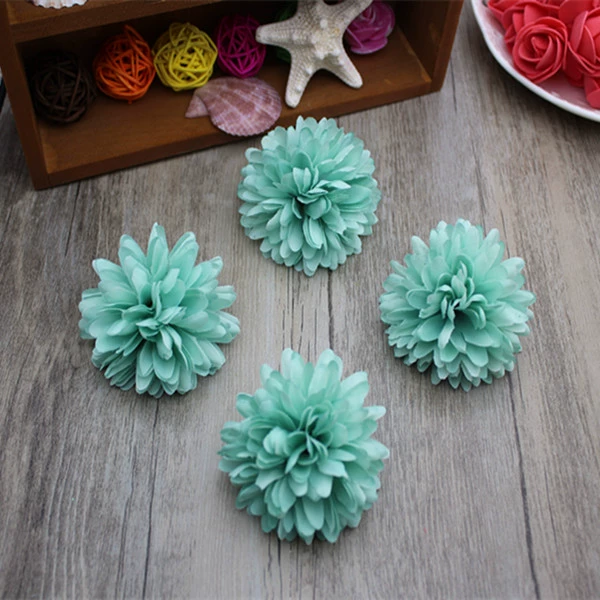 Realistic hat, decorative flowers, diameter 6.5mm, 6.5cm