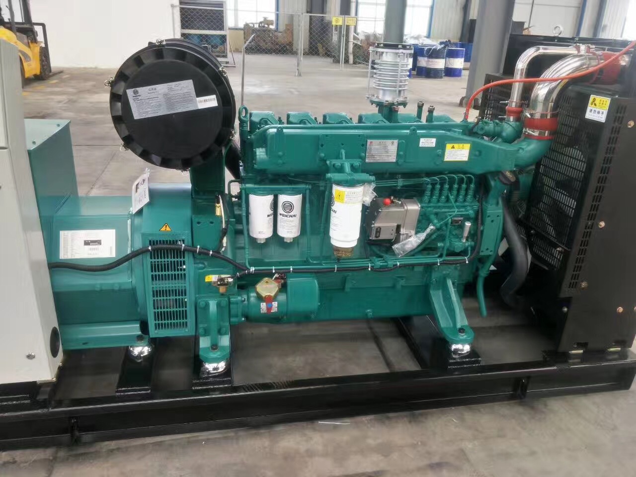 潍柴动力200千瓦发电机组，WP10D264E200柴油机柴油发电机组