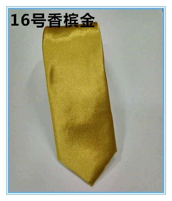 Tie (Yazhi) 8 cm Width, Handmade Business Necktie, Plain Satin Look, Multi-Color Options