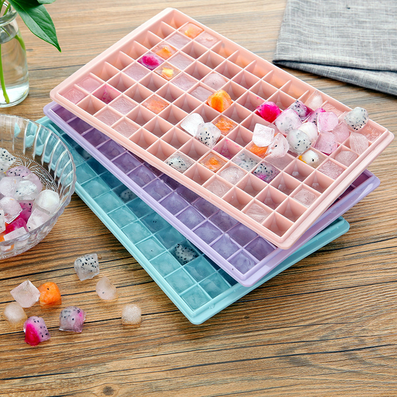 Diamond ice box ice box ice mold 60/96 box household refrigerator popsicle grinding tool Yiwu