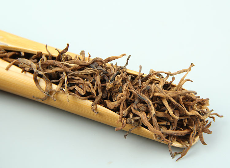 批發茶葉古樹普洱茶熟 茶皇1號金芽普洱熟茶散茶500g醇糯甘甜